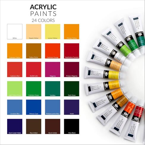 Royal & Langnickel Paint 12PK 12/PKG, 0.4 Fl Oz (Pack of 12), Acrylic Set in Saudi Arabia