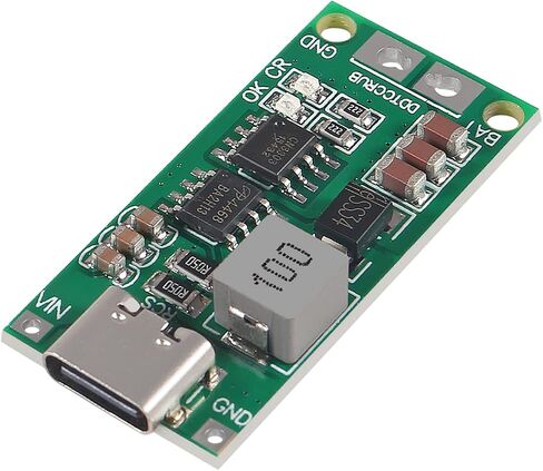 3PCS 18650 Lithium Battery Multi-Cell 2S 3S 4S Type-C to 8.4V 12.6V 16.8V Step-Up Boost LiPo Polymer Li-Ion Charger 7.4V 11.1V 14.8V （3S-2A） in Saudi Arabia
