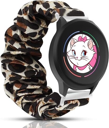 متوافق مع iTouch Sport 4 Bands، 20 مم قماش مرن Scrunchie مرن للسيدات، أشرطة بديلة لطيفة متوافقة مع iTouch Sport 4 / Sport 3 / AIR 3 40 مم ساعة ذكية in Kuwait