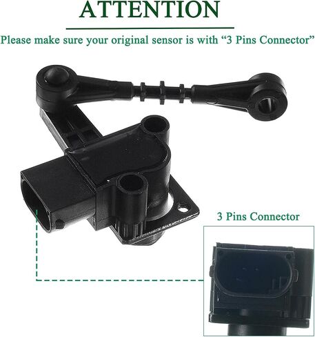 Set of 2 Front Suspension Ride Height Sensors Compatible with Land Rover LR3 2005-2009 in Saudi Arabia