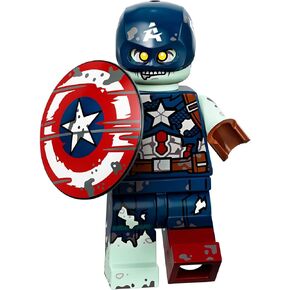 LEGO 71031 Marvel Studios Mini Figure #9 Zombie Captain America in Gift Box