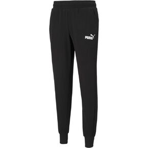 PUMA mens Essentials Sweatpants, Black, Small US