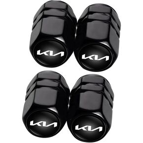 أغطية جذعية صمام الإطارات غطاء هوائي لسيارة KIA NIRO Rio Sportage Sorento Soul Stinger Seltos Cadenza K900 Forte Stem Cap أغطية جذعية عالمية للسيارات وسيارات الدفع الرباعي والشاحنات وإكسسوارات السيارات 4 قطع in Kuwait