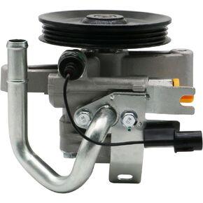 Power Steering Pump Assembly with Pulley & Sensor Fits for 2010-2011 Kia Soul 2.0L L4, Replace 57100-2K500