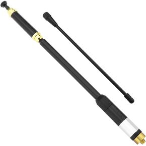 SING F LTD SMA-Female Retractable Antenna AL-800 Dual Band VHF/UHF 144/430 MHz Compatible with Baofeng Compatible with Quansheng Walkie-Talkies