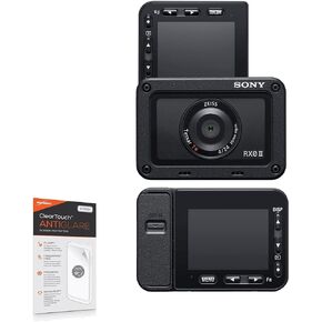 BoxWave Screen Protector Compatible with Sony RX0 II - ClearTouch Anti-Glare (2-Pack), Anti-Fingerprint Matte Film Skin for Sony RX0 II