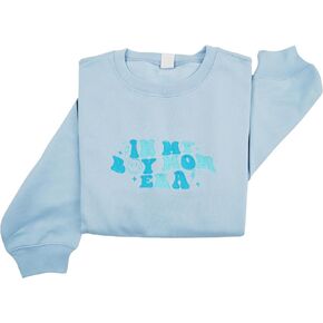 Boy Mom Sweatshirts, Embroidered Boy Mom Crewneck Sweatshirt, Boy Mom Tops