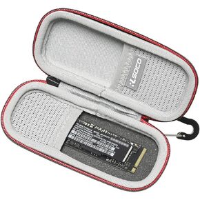 RLSOCO Hard Case for Kingston NV2 & Works with Samsung 990 EVO/980 Pro/990 Pro/970 EVO Plus 1TB/2TB/4TB/500GB NVMe Internal Solid State Drive (Case Only)