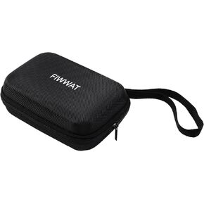 حقيبة حمل القرص الصلب: حقيبة سفر مقاومة للصدمات لمحرك الأقراص الصلبة الخارجي - حقيبة حمل عالمية محمولة لبنك الطاقة والهاتف الخلوي والكابل والسلك وسحاب تخزين منظم الملحقات الإلكترونية - أسود in Kuwait