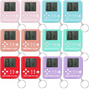 12Pcs Video Game Party Favors for Kids, Video Game Keychain Video Game Party Supplies