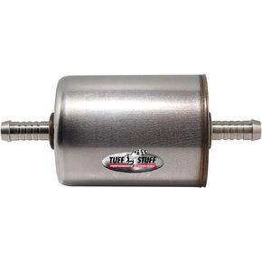 Tuff Stuff Power Steering Filter, In-Line, 3/8 in Hose Barb Inlet, 3/8 in Hose Barb Outlet, Internal Magnet, Universal, Each