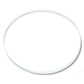 EISCO Double Convex Lens, 300mm Focal Length, 3" (75mm) Diameter - Spherical, Optically Worked Glass Lens - Ground Edges, Polished - Great for Physics Classrooms
