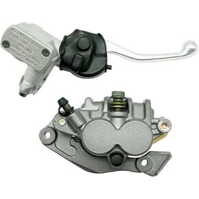 M MATI Front Brake Master Cylinder & Caliper for Honda CR125 CR250 CR500 CRF125 CRF150 CRF230 XR250 XR400 XR650 45150-KZ4-J21 45510-KCE-671