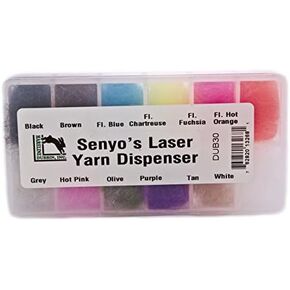 Hareline Fly Tying Senyo's Laser Yarn Dub Dubbing Dispenser