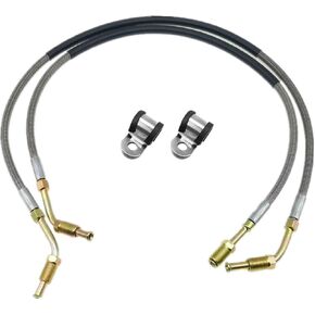 Front Brake Hose Line Left/Right For Polaris Sportsman Xplorer Big Boss Diesel Magnum Trail Blazer Trail Boss Scrambler Sport Xpedition Worker 500 400 250 300 325 350 425 335 455#1930752 1930753