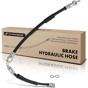 A-Premium Front Driver Brake Hydraulic Hose Compatible with Select Ford Models - Ranger 2013 2014 2015 2016 2017