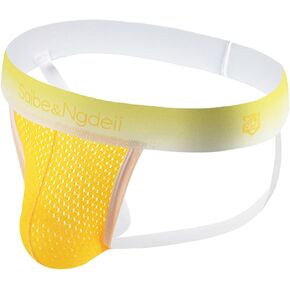 Evankin Men's Jockstrap Underwear Sexy Mesh Jock Strap Breathable Athletic Supporters Elastic Waistband Thong