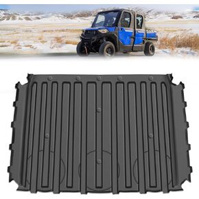 TPE Bed Mat Liner Compatible with 2022+ Polaris Ranger SP 570 / Crew SP 570 Accessories Rubber Rear Cargo Bed Mat All Weather Protector Slush Liner