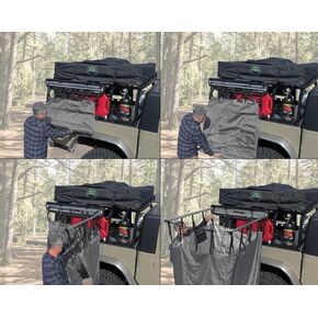 Nomadic Car Side Shower Room