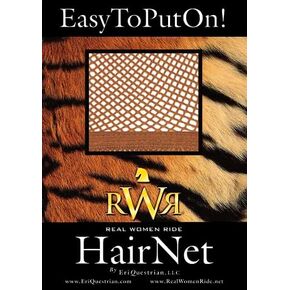 RWR No Knot Equestrian Hair Net (Auburn)