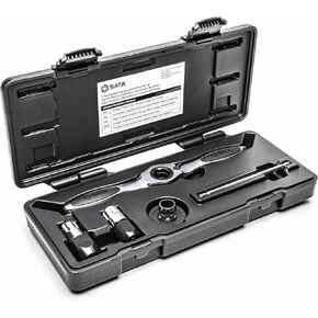 مجموعة أدوات محرك SATA 5 قطع متوسطة الحجم مقاس 3/8 بوصة مع مقبض على شكل حرف T ورافعة عكسية وحقيبة حمل من البلاستيك الصلب - ST50402 in Kuwait