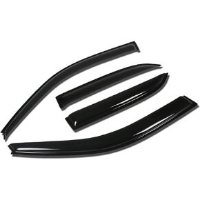 DNA MOTORING WVS-175 Vent Window Visor Deflector Rain/Sun Guard, Pack of 4, Compatible with 92-96 Camry 4-Door in Kuwait