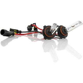 XENTEC 9005 6000K HID Xenon Bulb x 1 pair (HB3/9055/H12, Ultra White)