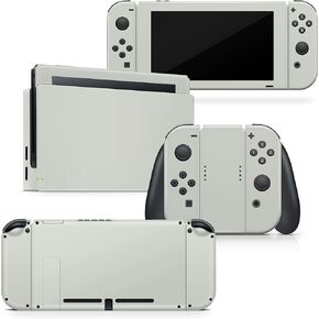 Tacky design Solid Color Classic Skin Compatible with Nintendo Switch Skins Decal, Sage Green Color Compatible with Nintendo Switch Stickers Vinyl 3m Full Cover