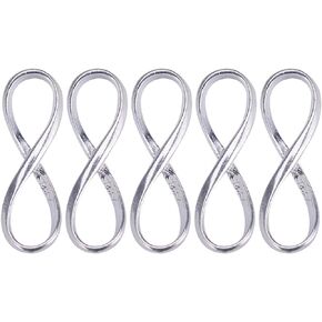 Valyria 5PCS 925 Sterling Silver DIY Angel Wing Charms Pendants for Jewelry Making Findings