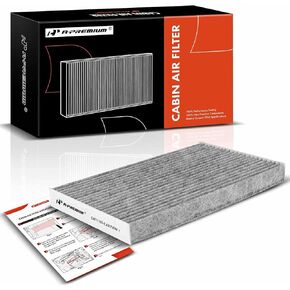 A-Premium Cabin Air Filter with Activated Carbon Compatible with Chevrolet Corvette 2005-2019 & Cadillac XLR 2004-2009