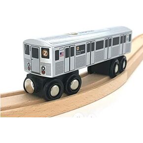 Munipals MP01-110Z NYC Subway Z-Train Nassau Street Express Wooden Railway Compatible