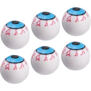 6pcs Bicycle Valve Stem Covers for Cars Eyeball Valves Caps Tyre Air Nozzle Covers Caps for Car Wheels Eyeball Shaped Valves Caps Fluorescent Valves Stem Caps Tire Alloy Supplies