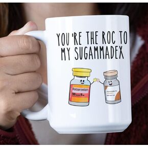 CRNA anesthesiology anesthesia - sugammadex rocuronium - coffee or tea mug (15 oz)