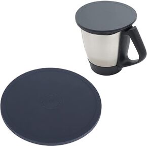 Silicone Lid Fits Thermomix, Pot Sealing Lid Food Storage Covers Food Grade Silicone Sealed Fermentation Lid for Thermomix TM31 TM5 TM6