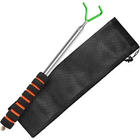 Disc Golf Retriever,Multifunctional Telescopic Disc Golf Accessories Extends to 10ft with Easy-to-Carry Bag, Disc Golf Starter Kits with Premium Accessories