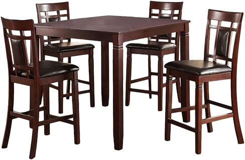 طقم طاولة كرسي، بني غامق in Kuwait