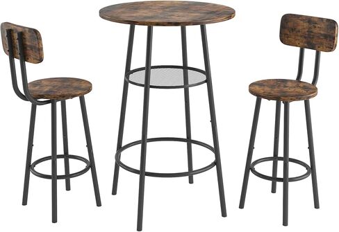 طقم طاولة كرسي، بني in Kuwait