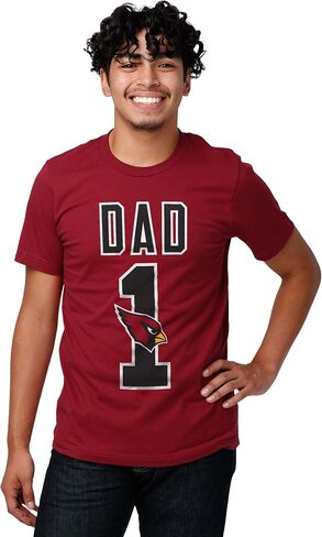 تي شيرت FOCO للرجال بشعار فريق NFL 1 Dad in Saudi Arabia