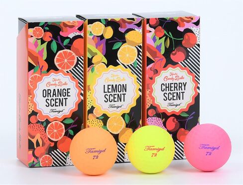 Scented Performance Golf Ball | Fruit Scent | Matt Colors | Long Distance | Individually Packed / 6 Pack in Saudi Arabia