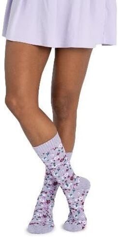 MUK LUKS Women's 3 Pack Cotton Compression Crew Socks in Saudi Arabia