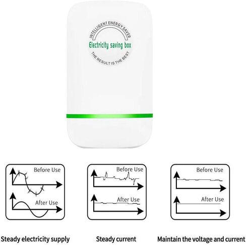 عبوتان من موفر الطاقة، موفر الطاقة، موفر الطاقة المنزلي، موفر للطاقة وكفاءة عالية قابس أمريكي 90 فولت - 250 فولت 30 كيلو وات in Kuwait