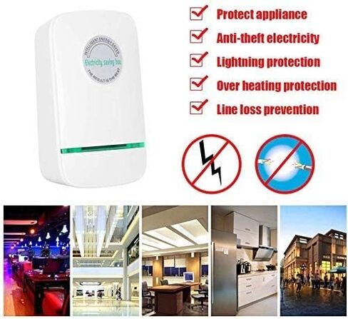 عبوتان من موفر الطاقة، موفر الطاقة، موفر الطاقة المنزلي، موفر للطاقة وكفاءة عالية قابس أمريكي 90 فولت - 250 فولت 30 كيلو وات in Kuwait