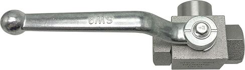 3/8 بوصة NPT ارتفاع ضغط 3 طريقة صمام الكرة الهيدروليكية، 2 موقف 3 طرق صمام هيدروليكي in Kuwait