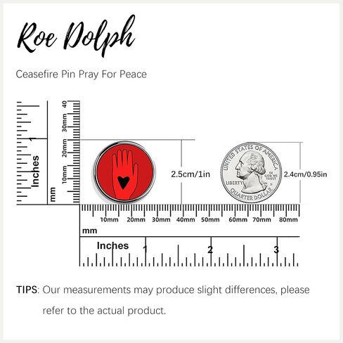 دبابيس وقف إطلاق النار دبابيس زر وقف إطلاق النار المستديرة الصلاة من أجل السلام علامة دبابيس شارة اليد الحمراء وقف الحرب المينا دبوس الصلاة من أجل هدايا السلام in Kuwait