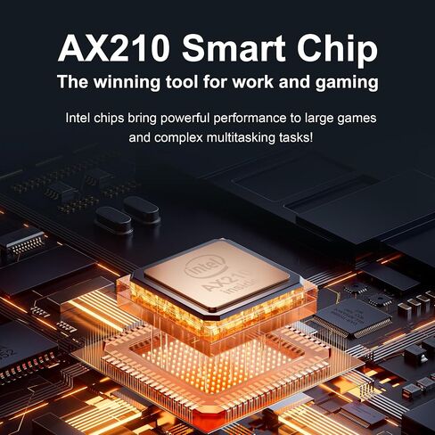 WiFi 6E AXE5400 PCIe Card | 5400Mbps Tri-Band 2.4GHz/5GHz/6GHz | Bluetooth 5.3, MU-MIMO, OFDMA | Ultra-Low Latency for Gaming Streaming | Supports Windows 10/11 64bit in Saudi Arabia