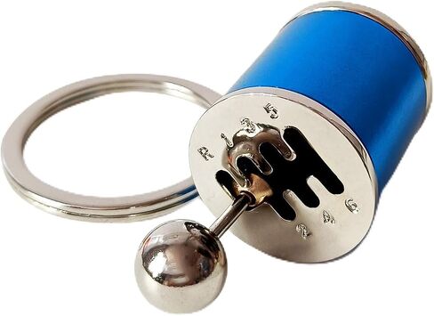 Gea Box Keychain 6 Speed Manual Transmission Shift Lever Keyring Mini Car Gear Shift Stick Knob Keyring Manual Transmission Gearbox Key Chain Creative Car Key Fob Keychain Accessories(Colorful) in Saudi Arabia