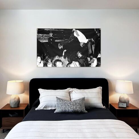 Mijoas Funny Playboi Rapper Carti Music Album Cover Tapestry 3X5 Feet Aesthetic Tapestry Indie Wall Tapestry,Decorative for Living Room and Bedroom，Available Indoors and Outdoors in Saudi Arabia