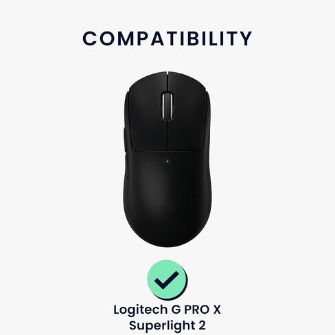 استبدال قدم الماوس kwmobile متوافق مع ملصق التزلج على الجليد Logitech G PRO X Superlight 2 - وردي داكن in Saudi Arabia