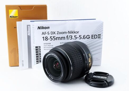 Nikon 18-55mm f/3.5-5.6G AF-S DX VR Nikkor Zoom Lens (Renewed) in Saudi Arabia