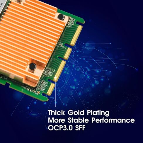 100Gb Network Card with Intel E810-CAM2 Chip,Dual-QSFP28 Ports PCI Express Ethernet Nic Adapter Support Windows Server/Linux/VMware,Compare to Intel E810-CQDA2 in Saudi Arabia